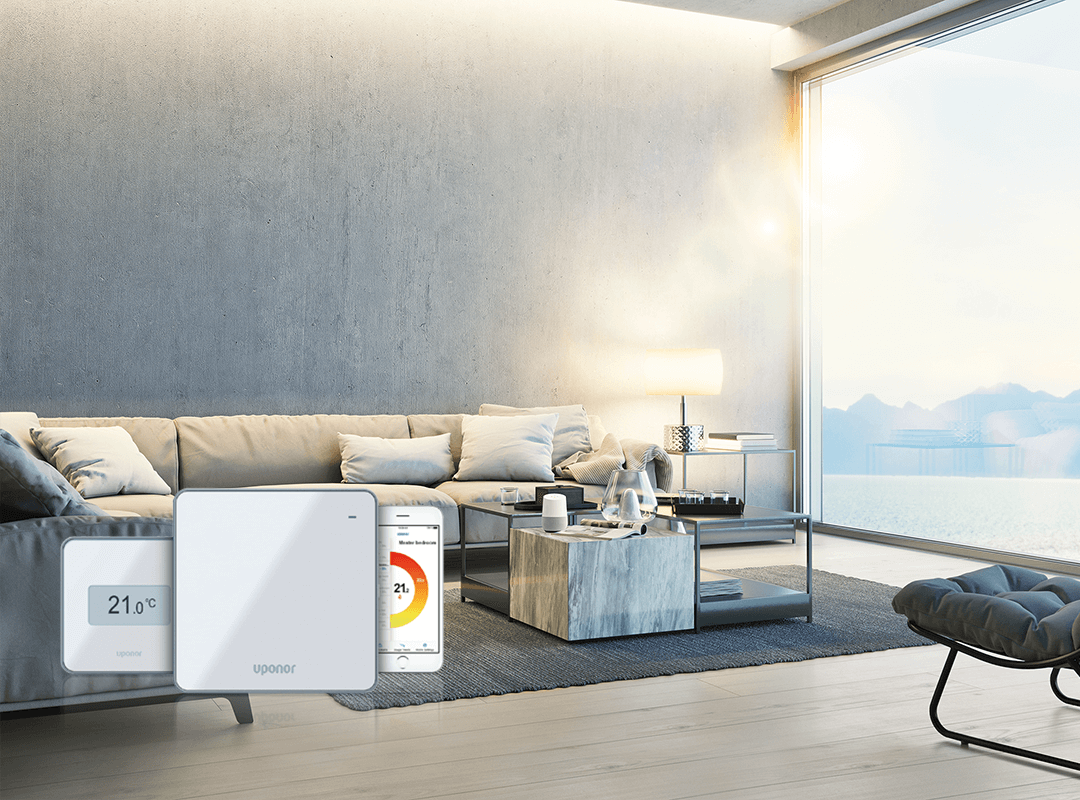 Vannbåren gulvvarme Styr varmen enkelt med Smatrix Pulse