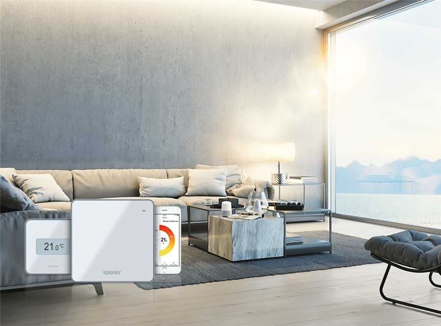 Vannbåren gulvvarme Styr varmen enkelt med Smatrix Pulse